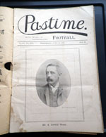 Pastime with which is incorporated Football No. 633 Vol. XXV  July 10 1895 